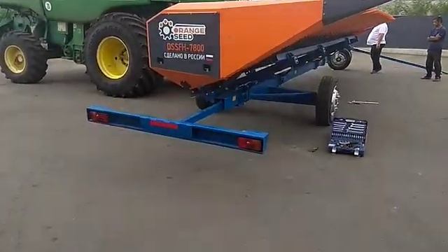 Жатка для уборки подсолнечника смотреть онлайн