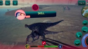 Выживание Барионикса в The cursed isle|Modjis