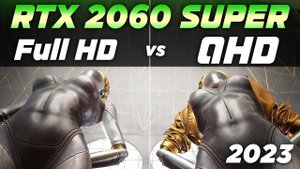 RTX 2060 SUPER in 2023 Full hd vs QHD 2K test in games ( 1920x1080 vs 2560x1440 )