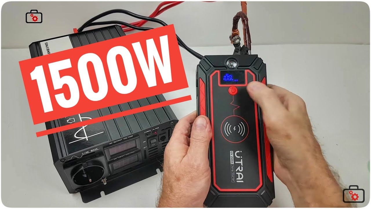 Car Starter Booster  UTRAI - nietypowy test.