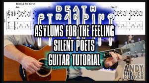 Death Stranding Silent Poets Asylums For The Feeling Guitar Tutorial