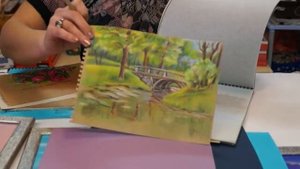 Как нарисовать ПЕЙЗАЖ ПАСТЕЛЬЮ. Этап ПОДГОТОВКИ.