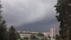 Сильная гроза,шквал и ливень в Санкт-Петербурге! 6 августа 2022 года.#гроза #ураган #питер #weather