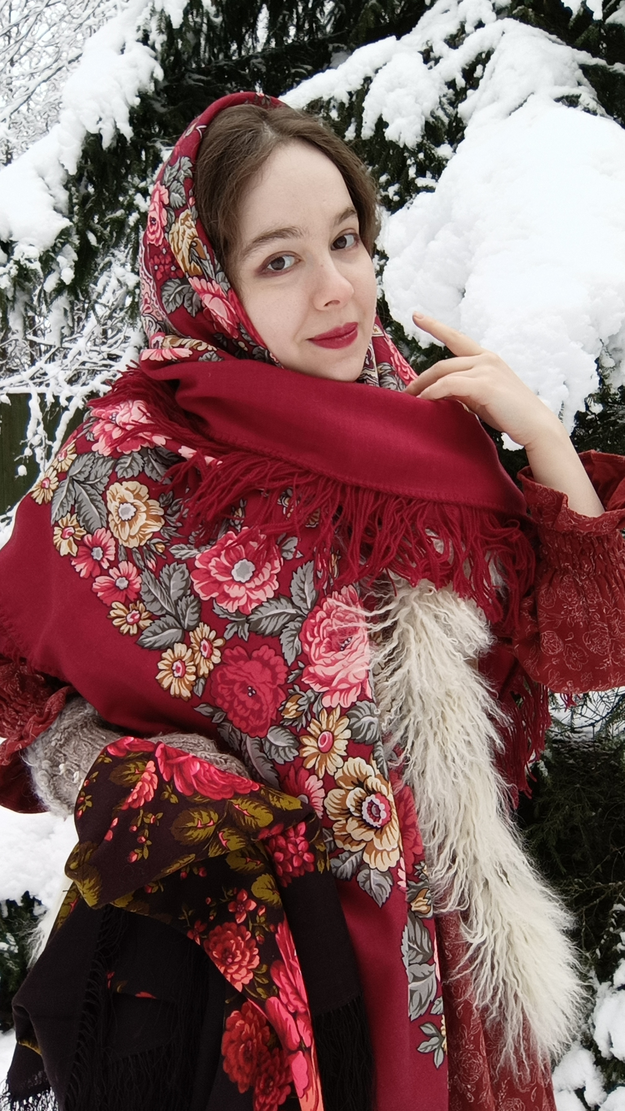 Купила ЭТО чтобы выглядеть как МАТРЁШКА ❤#русскийстиль #деревенскаяжизнь