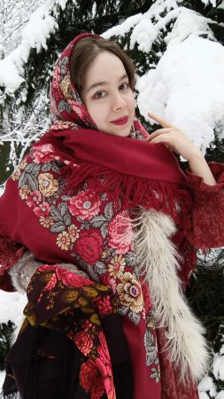 Купила ЭТО чтобы выглядеть как МАТРЁШКА ❤#русскийстиль #деревенскаяжизнь
