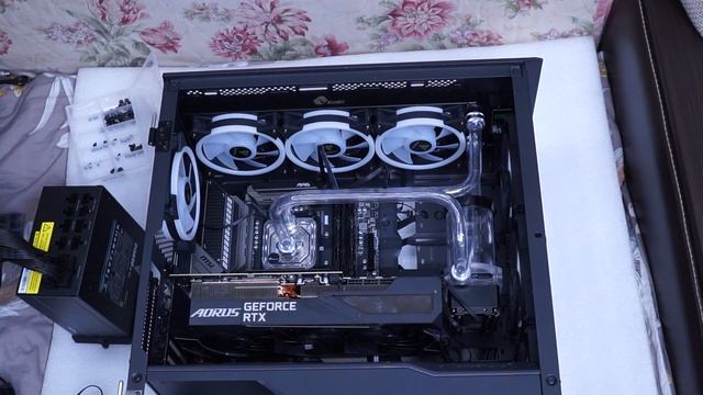 Сборка пк AMD RYZEN 5900X + GIGABYTE AORUS GeForce RTX 3080 MASTER 10G (Водяное охлаждение) смотреть онлайн