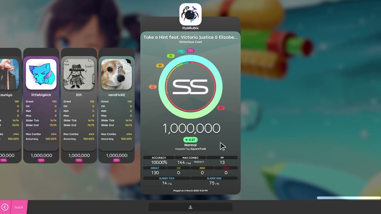 The current bugs/glitches with osu!Lazer pp.