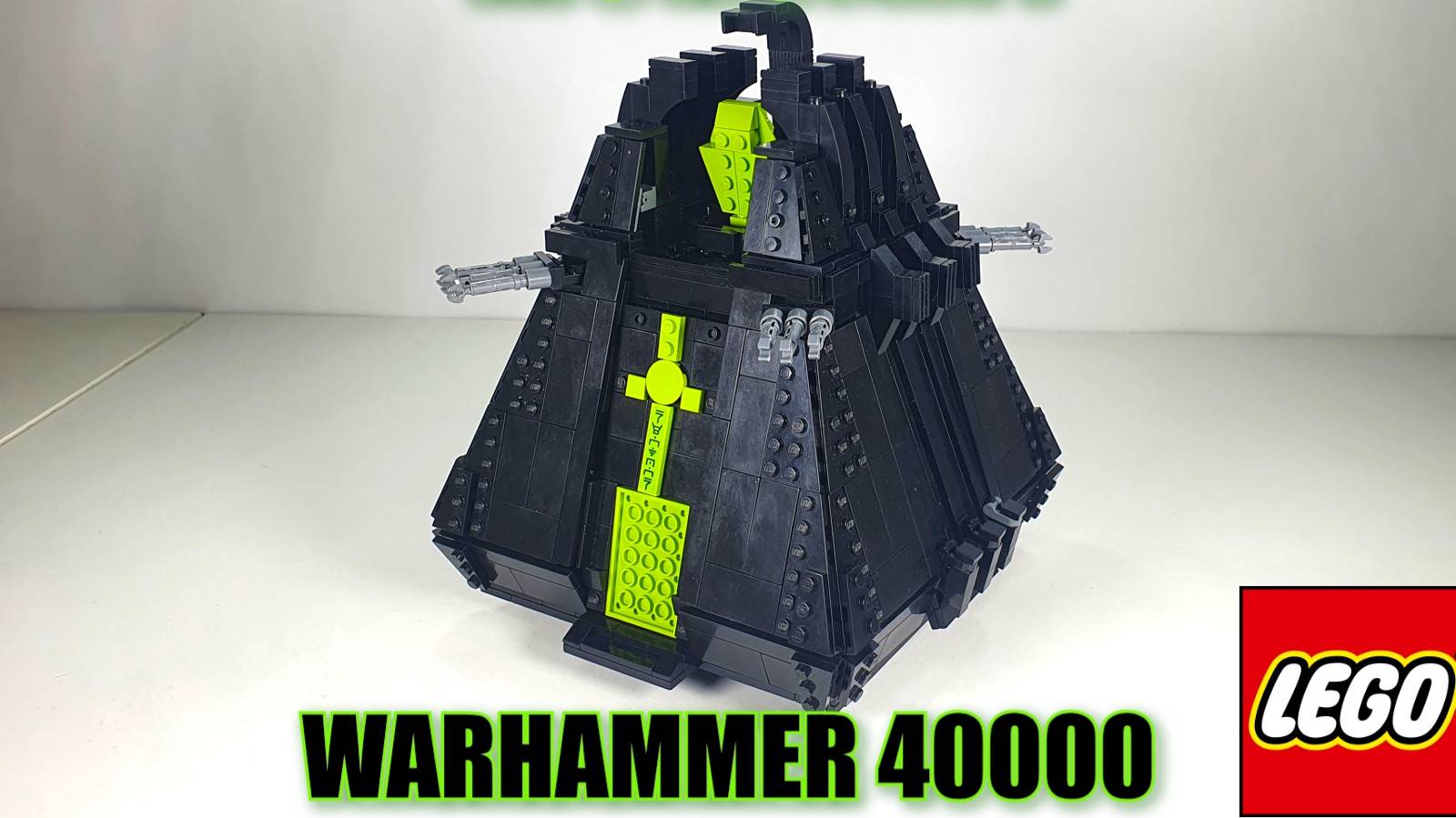 Лего  самоделка: МОНОЛИТ НЕКРОНОВ из игры  Warhammer 40 000