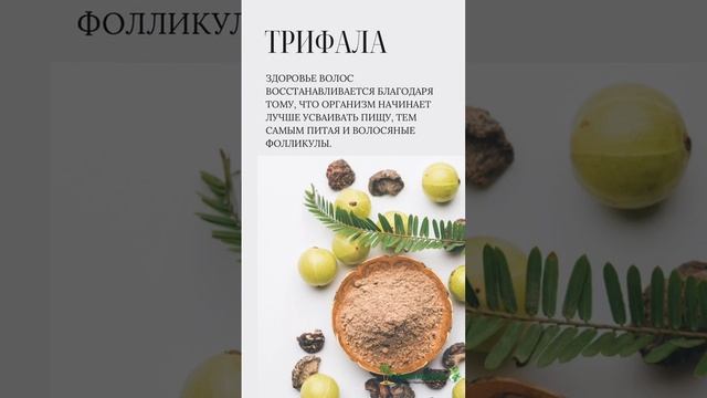 Трифала для волос #трифала #волосы #аюрведа #уходзаволосами #yoga #веды  #женскоездоровье #красота
