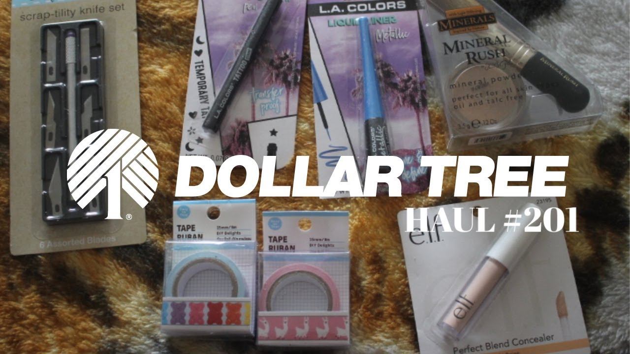 Dollar Tree Haul #203- New L.A.Colors- Washi Tape & MORE! смотреть онлайн