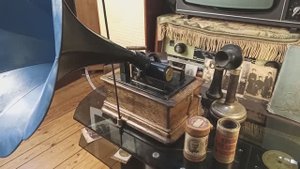 Звук из прошлого!  На 110 лет назад!  EDISON'S PHONOGRAPH