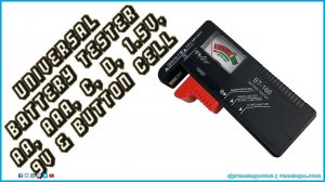 SHOCKING! Universal Battery Tester for AA, AAA, C, D, 1.5-Volt, 9-Volt & Button Cell | HNE Tech