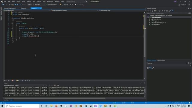 C# For Absolute Beginners - Lesson27 Subclasses & Polymorphism