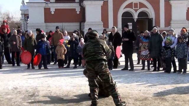 Видеорепортаж о зимнем празднике смотреть онлайн