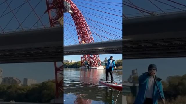 Романтическая прогулка Олега и Марины Газмановых на Сапах по Москва-реке❤️