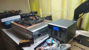 Нижний подогрев материнских плат. System board bottom heating