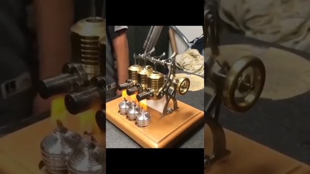 Mini Multi Cylinder Stirling Engine 🔥❤️