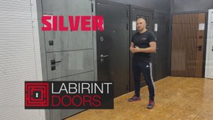 Входная дверь SILVER (Лабиринт)