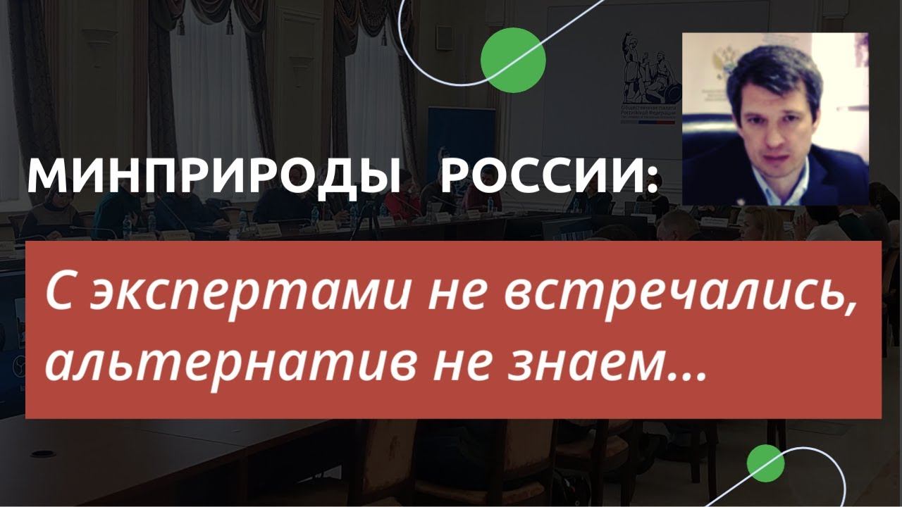 Минприроды России о проекте автодороги. Круглый стол в ОП РФ. #лосиныйостров #экология #минприроды