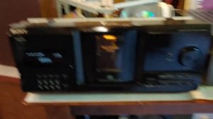 SONY CD Player CDP-CX235 Mega Storage 200 CD Changer. Open Internal Workings DEMO.