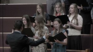 Если есть ночное небо в звёздах - молодёжный хор