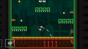 Как пройти второй уровень в Tower на 3 монеты в geometry dash.
