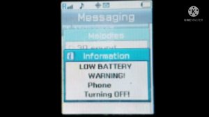 Samsung-SGH-A920 (Low Battery/Empty)