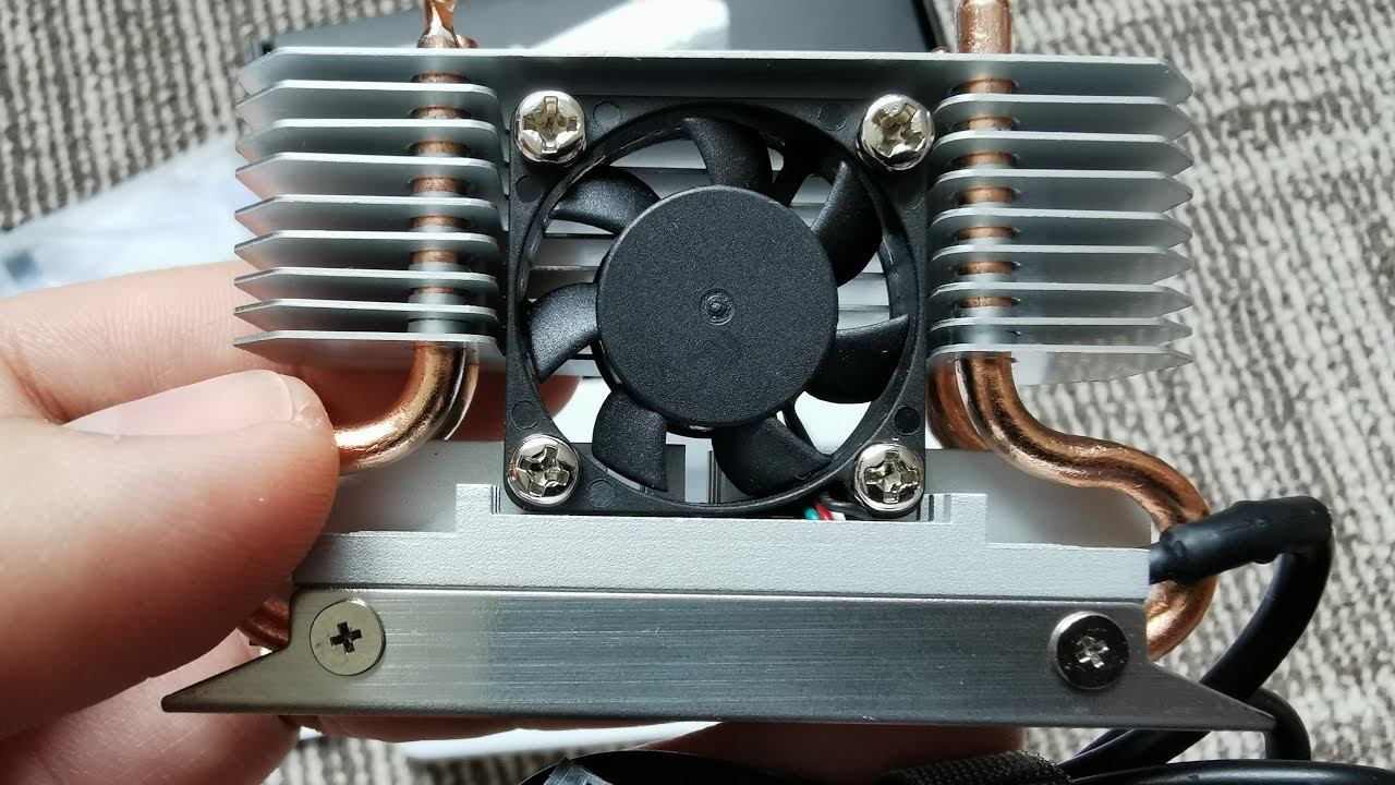 ineo M3 M.2 NVMe Dual Cooler Heatsink with 30mm Fan - unboxing смотреть онлайн