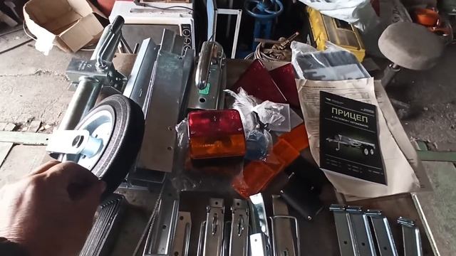 Купил прицеп Титан 3015-03 2ос. Первые впечатления. Сборка. смотреть онлайн