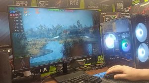 test game 2650v2 Rx 580 8gb