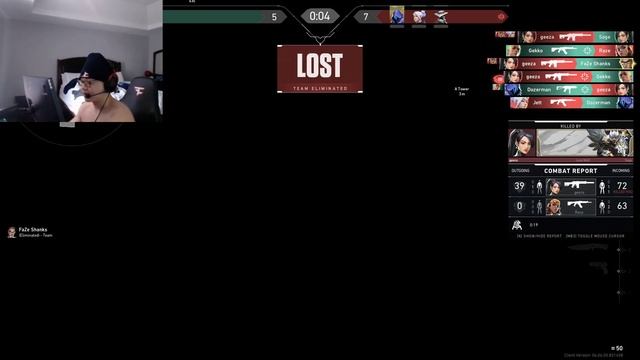 FAZE SHANKS PRO CHAMBER VALORANT RANKED GAMEPLAY - SPLIT MAP! [ VALORANT PRO REPLAYS ] смотреть онлайн