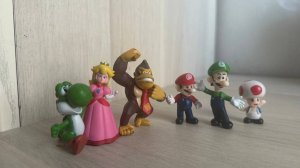Марио.Распаковка игрушек братья Марио