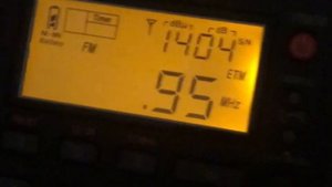 Прием Радио России на трёх частотах (99.2, 95.0, 96.6)