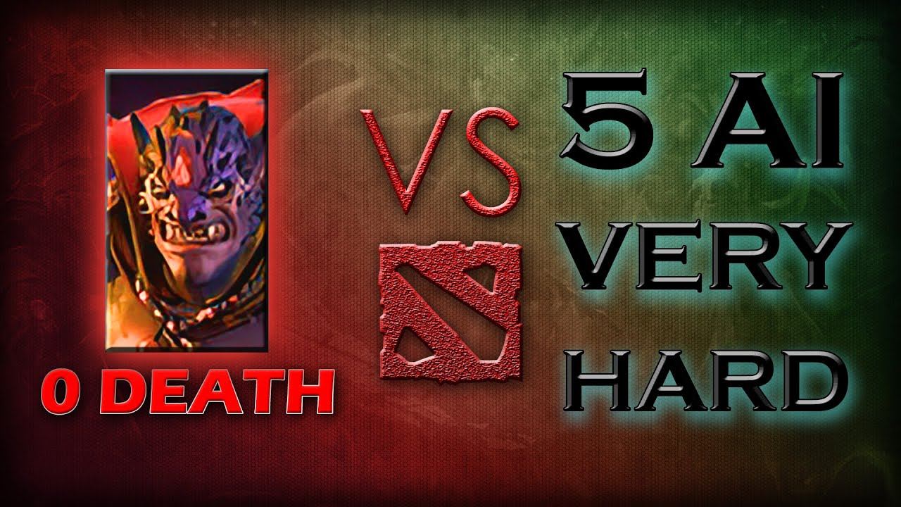 #27. Lion БЕЗ СМЕРТЕЙ против НЕЧЕСТНЫХ БОТОВ [Dota 2]