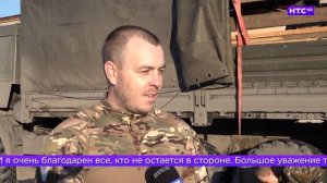 Передача груза для ирбитчан в зоне проведения СВО