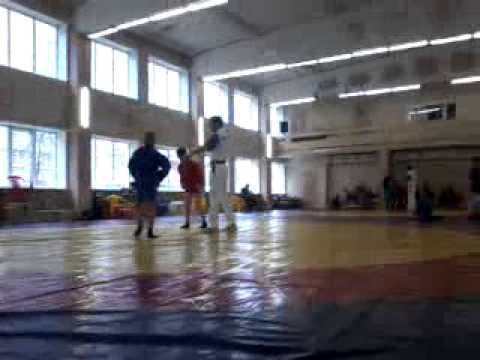 Соревнование по самбо мой синий