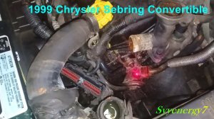 EGR Valve, P401 code, Chrysler Sebring