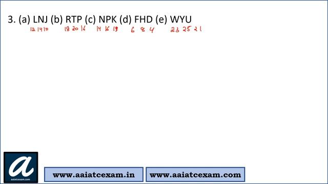 Classification | Part 1| Reasoning | AAI ATC 2021 & AAI AO 2021 | By - Ratan Mam