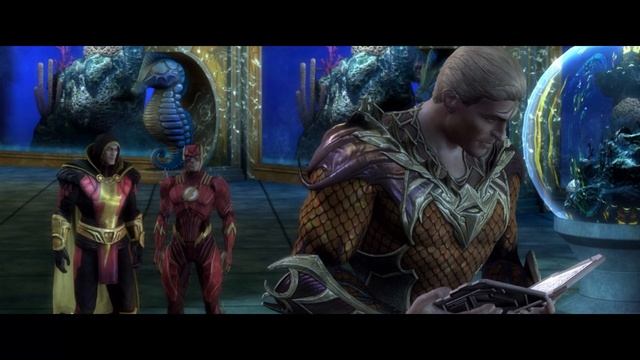 Injustice: Gods Among Us Часть 9. Аквамен против Флеша