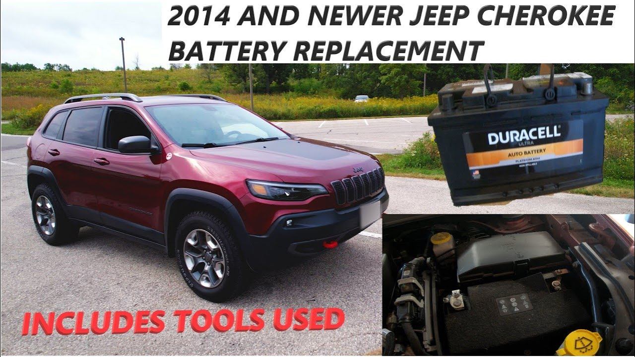 Jeep Cherokee battery replacement 2014-2023 | Quick and easy смотреть онлайн