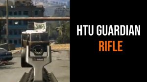 Dying Light Game HTU Guardian Rifle DLC Weapon Showcase