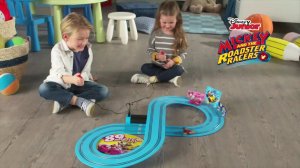 Автотреки Carrera/ Автотрек Carrera First Міккі та перегони роадстерів/