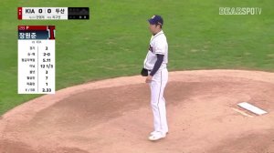 [2017 KBO 정규시즌] 6이닝 1실점, 8년 연속 10승 달성! 장원준! (08.17)