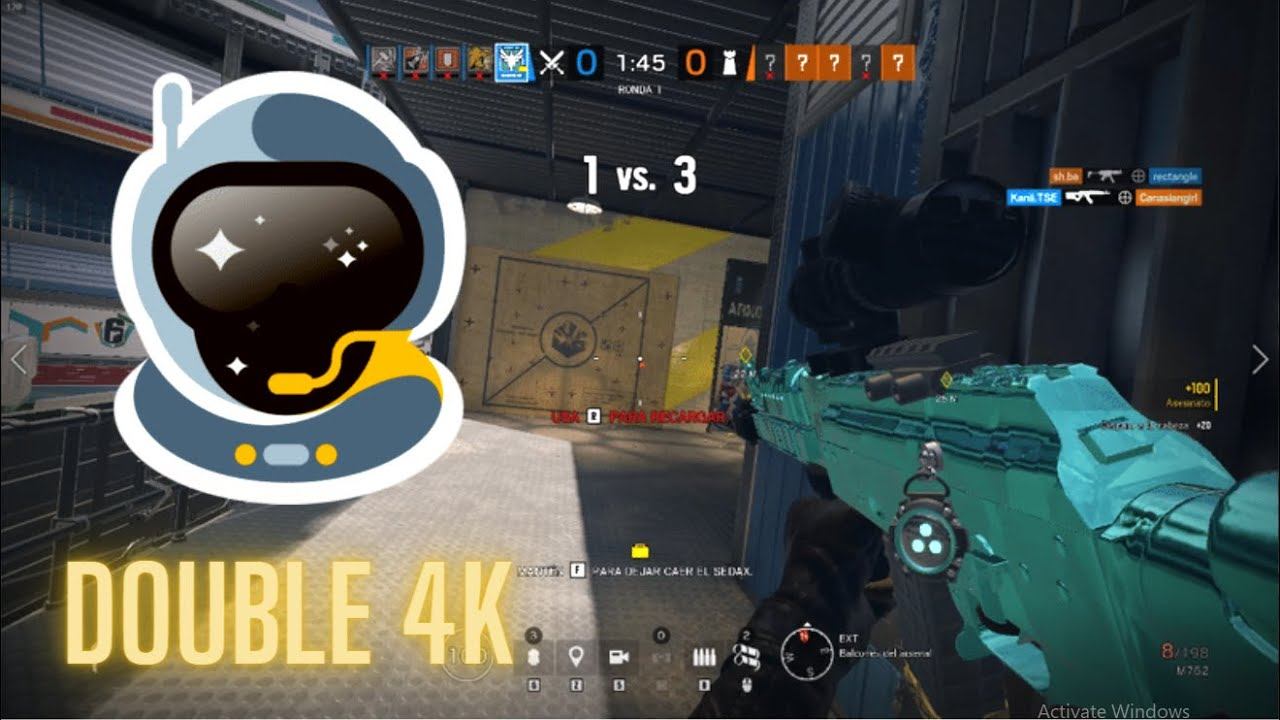 Double 4k against Fultz.SSG - Rainbow Six Siege смотреть онлайн