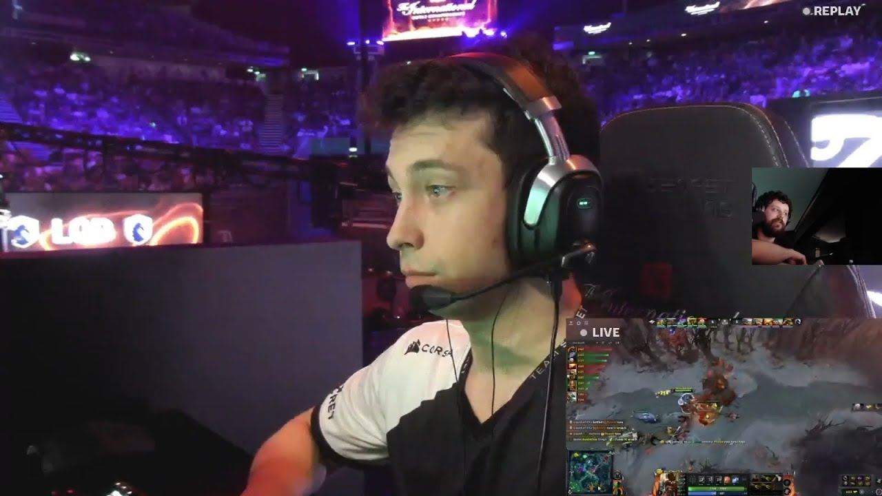 Team Secret Nisha reaction to miCKe Lina ULTI on creep from Gorgc TI11 The International 2022 смотреть онлайн