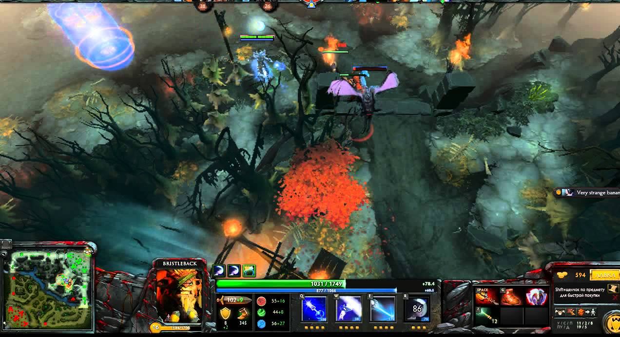 "Dota 2" Изи катка))) Bristlebakc смотреть онлайн