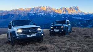 В гОрЫ на ТАНКах! Окрестности Актопрака. КБР, ноябрь 2023г.