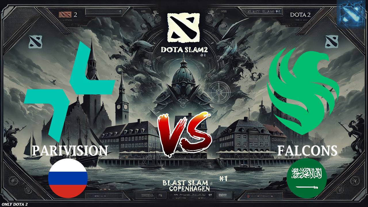 ГДЕ-ТО РАДУЕТСЯ ПАПИЧ! | Parivision Vs Falcons (BO1) BLAST Slam