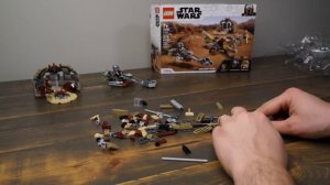 LEGO Star Wars 75299 Trouble on Tatooine Review and Speed Build!