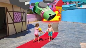 Игры для детей в аквапарке! Шоу Капуки Дети. Веселые видео для самых маленьких